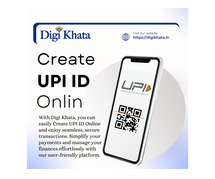 Create UPI ID Online and Open Instant UPI Account with Digi Khata