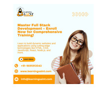 Master Full Stack Development – Enroll Now for Comprehensive Training!