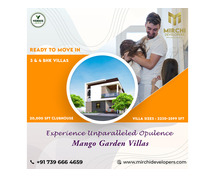 Do you want to live in a gated community Villas in Kollur?