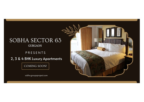 Sobha Sector 63 Gurgaon - Indulge in High Living