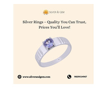 Silver Rings – Quality You Can Trust, Prices You’ll Love!