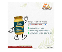 Buy Organic Desi Cow Ghee for a Healthier Lifestyle | Sattvishtik