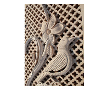 Stone carving panel