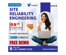 Site Reliability Engineering (SRE) Training Online Free Demo 9th OCT