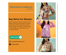 Buy Shirts For Women - Get Best Offer On Women Shirts Online at The Kaftan Company