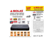 SOLID HDS2X-7272DLX S2X H.265 HD FTA Set-Top Box