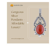 Gorgeous Silver Pendants – Affordable Luxury!