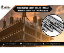 Find Trusted & Best Quality TMT Bar Manufacturers for Your Projects