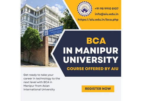 Launch Your Career with BCA or D.Pharma in Manipur