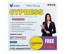 Best Cypress Training  | Cypress Online Training