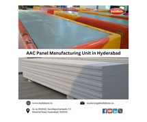 AAC Panel Manufacturing Unit in Hyderabad | 76759 89961 | Buildmate