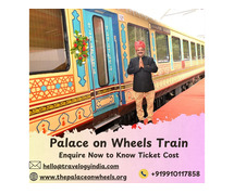 What is the Palace on Wheels and what are the route, itinerary, and duration?