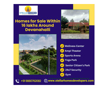 Homes for Sale Within 16 lakhs Around Devanahalli