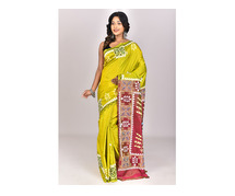 Pattachitra Silk Saree