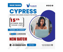 Cypress Online Training New Batch on 15th