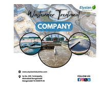 Wastewater Treatment Company in Hyderabad | 9100122822 | Elysian industries