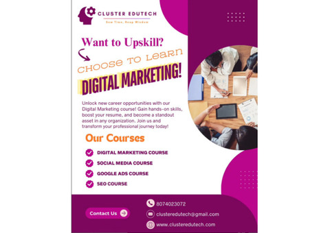 Digital Marketing Course | Cluster Edutech