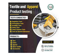 Textiles and Garments Product Testing Lab in Surat