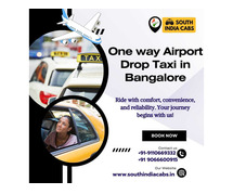 One way Airport Drop Taxi in Bangalore