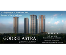 Godrej Astra Sector 54 Gurgaon - A Fortunate Home That Has It All