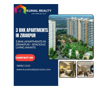 3 BHK Apartments in Zirakpur – Spacious Living Awaits