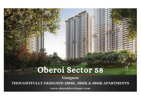 Oberoi Sector 58 Gurugram - Life. Pampered By Luxury