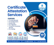 Certificate Attestation Services in Thrissur