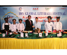 Georgian Cuisine Showcased at 10th Global Literary Festival Noida 2024