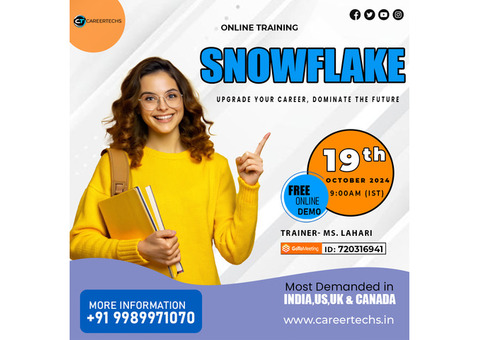 Snowflake Online Training Free Demo