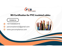 BIS Certification for PVC insulated cables