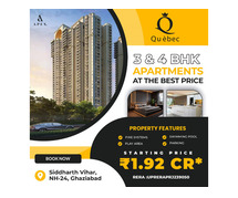 Luxury 3/4 BHK Apartments by Apex Quebec, Siddharth Vihar, Ghaziabad