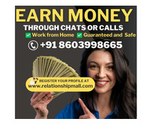 Earn Money through Online Chat or Call from Home