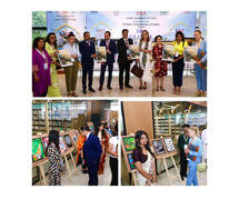 Painting Exhibition Inaugurated at 10th Global Literary Festival Noida 2024