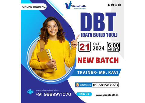 Online NEW BATCH on Data Build Tool (DBT)