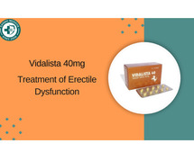 Vidalista 40 mg – Trusted Erectile Dysfunction Solution