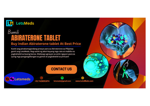 Get the Best Abiraterone Tablet Price in the Philippines – Shop Online at LetsMeds