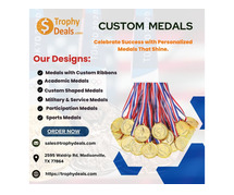 Order Personalized Medals for Every Achievement – Celebrate with Trophy Deals