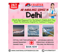 Air Ambulance Service in Delhi