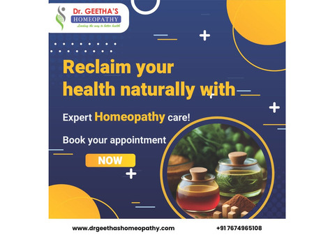 Dr. Geetha's Homeopathy | Homeopathy Doctor in Hanamkonda | 7674965108