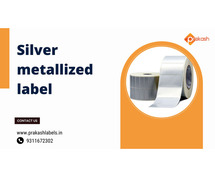 Silver Metallized Labels: Elevate Your Brand with a Sleek, Reflective Finish