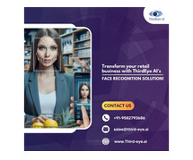 Transform your retail business with ThirdEye AI’s Face Recognition Solution!