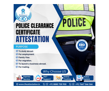 PCC Attestation services in India