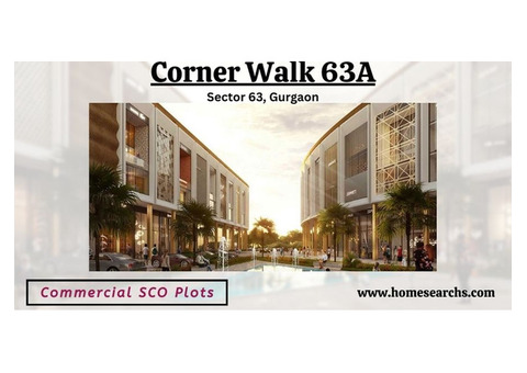 Corner Walk 63A – Shop-cum-Office Plots in Gurgaon