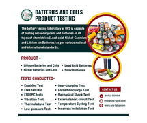 Li -ion Battery and Cell Testing Labs in Mumbai