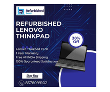 Refurbished Lenovo Laptops online in India