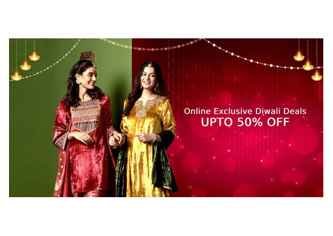 Online Exclusive Diwali Deals Upto 50% OFF