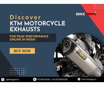 Discover KTM Motorcycle Exhausts for Peak Performance online in India!