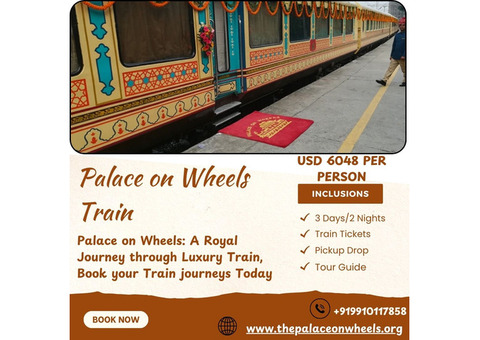 What makes Palace on Wheels a leading luxury train?