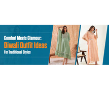 Diwali Outfit Ideas: Comfort Meets Tradition with Chic Style - The Kaftan Company