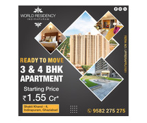 3 BHK Dream Home In Ghaziabad by World Residency